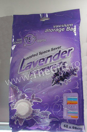 Sac cu vacuum, cu parfum de levantica